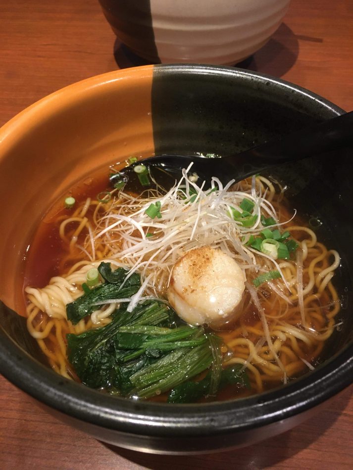 Asahikawa vegatarian and pescetarain ramen